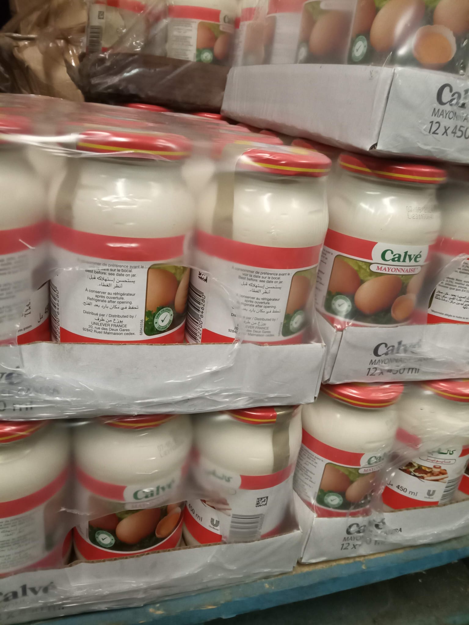 Calve mayonnaise wholesale jars
