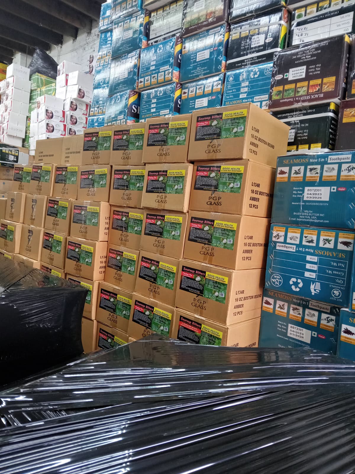 Jamira African Market wholesale warehouse inventory in Bronx New York